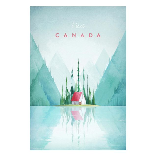 Magneetborden Travel Poster - Canada