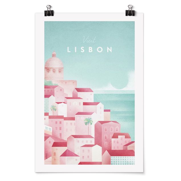 Posters Travel Poster - Lisbon