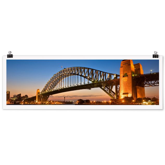 Posters Harbor Bridge In Sydney