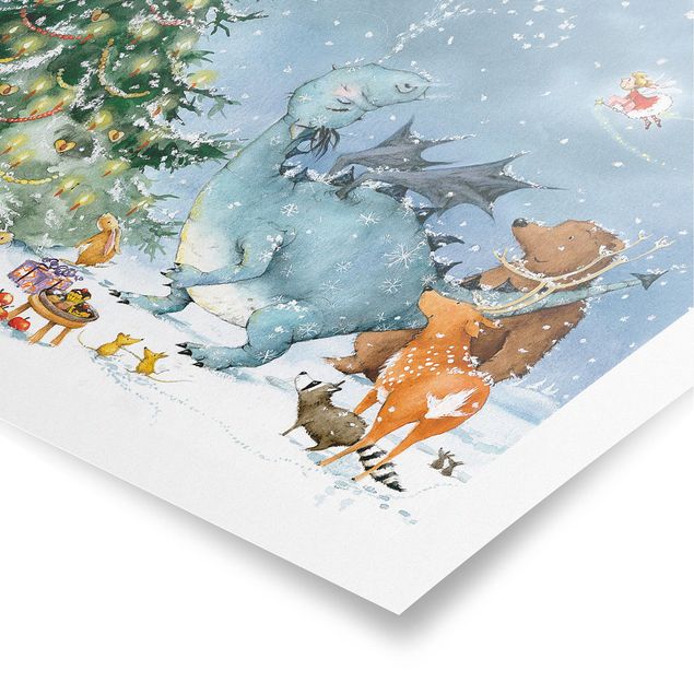 Posters Vasily Raccoon - Christmas
