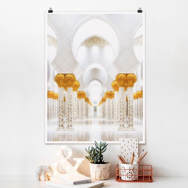 Posters Mosque In Gold