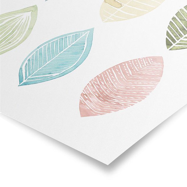 Posters Patterned Leaves I