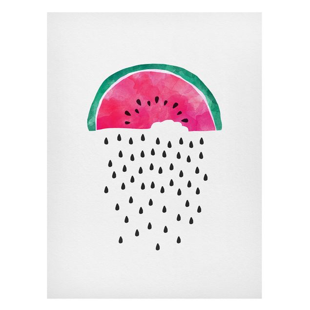 Magneetborden Watermelon Rain