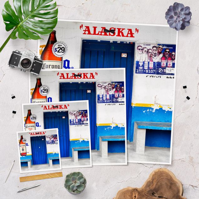 Posters Alaska Blue Bar