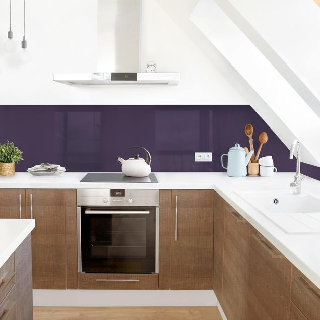 Achterwand voor keuken Red Violet