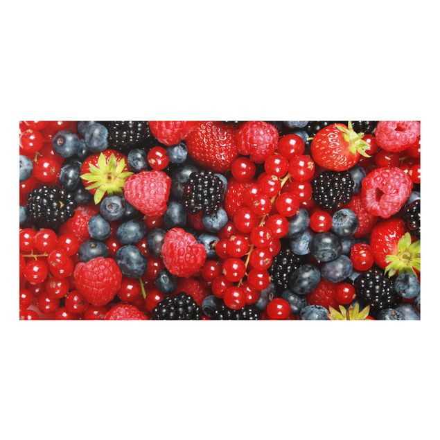Spatscherm keuken Fruity Berries
