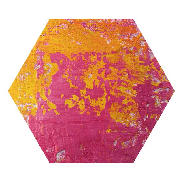 Hexagons Forex schilderijen The Loudest Cheer