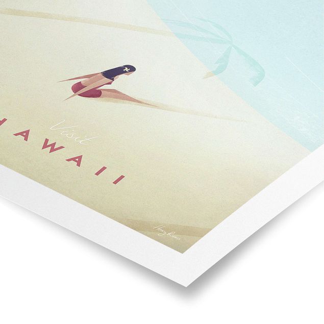 Posters Travel Poster - Hawaii