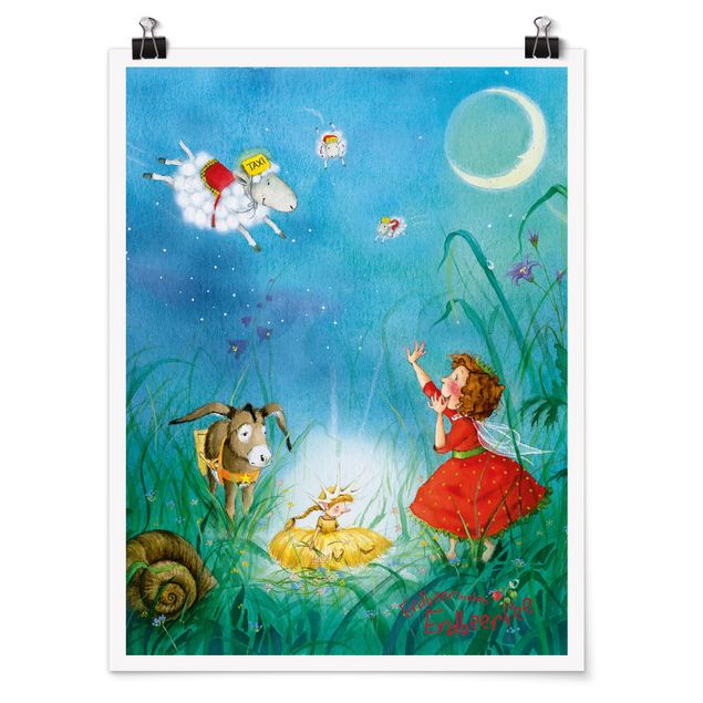 Posters Little Strawberry Strawberry Fairy - Sleep Taxi