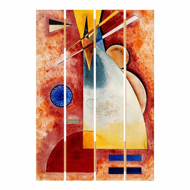 Houten schilderijen op plank Wassily Kandinsky - In One Another