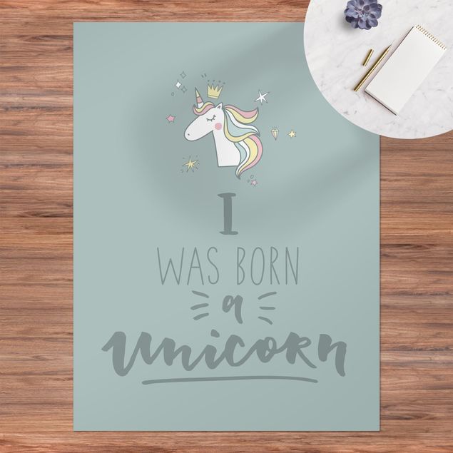 moderne vloerkleden I Was Born A Unicorn
