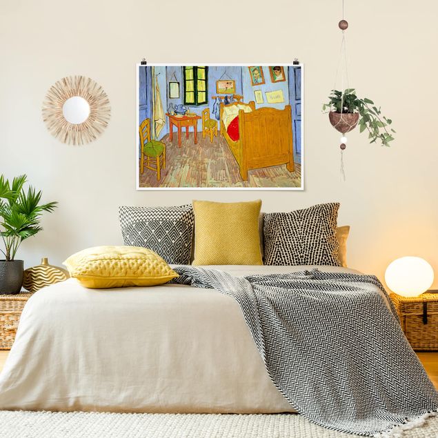 Posters Vincent Van Gogh - Bedroom In Arles