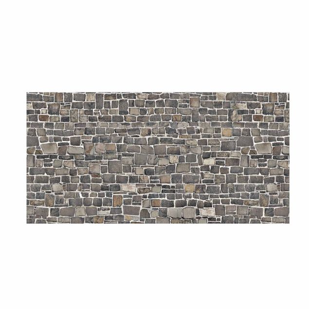 bruin vloerkleden Quarry Stone Wallpaper Natural Stone Wall