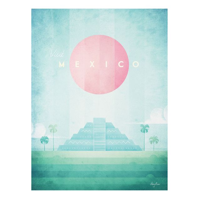 Forex schilderijen Travel Poster - Mexico
