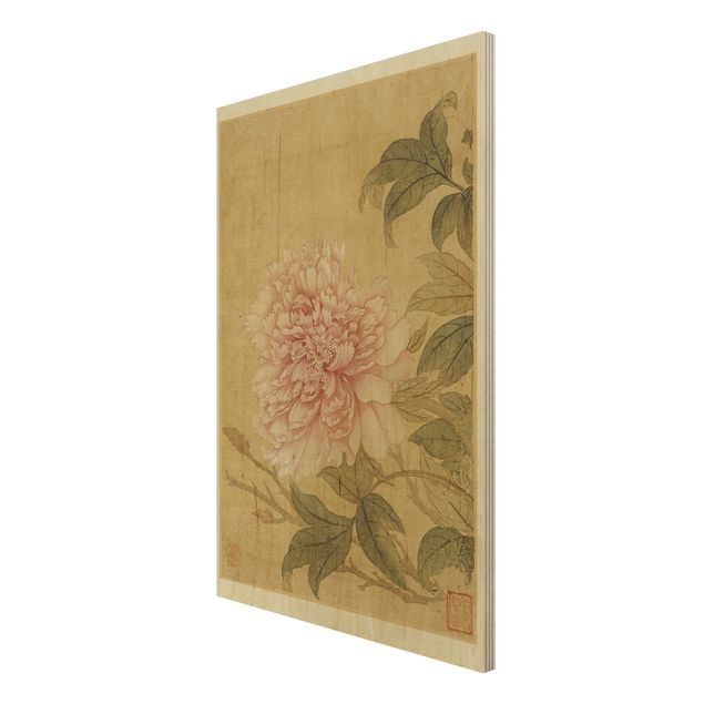 Houten schilderijen Yun Shouping - Chrysanthemum