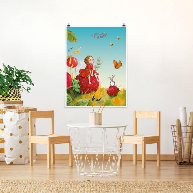 Posters Little Strawberry Strawberry Fairy - Enchanting