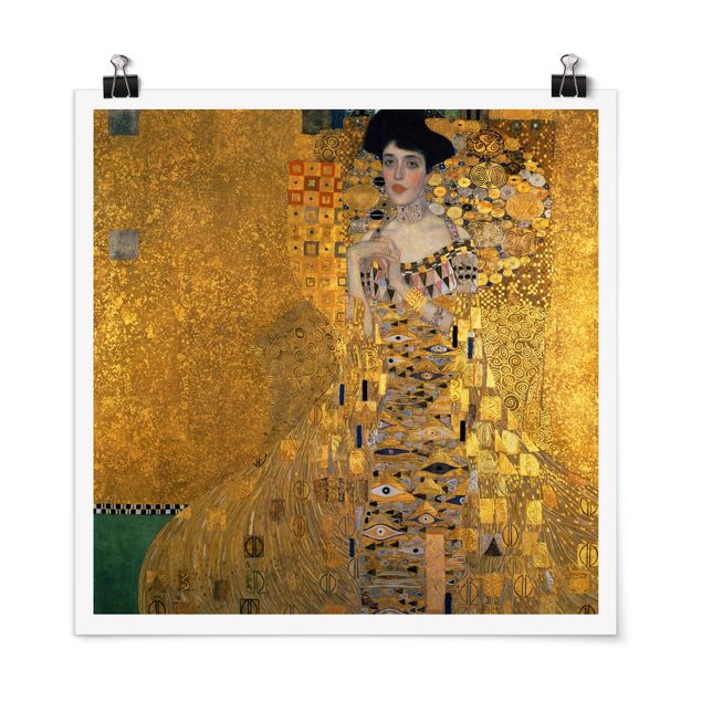 Posters Gustav Klimt - Portrait Of Adele Bloch-Bauer I