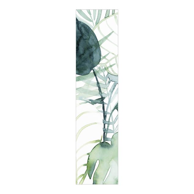 Schuifgordijnen Palm Fronds In Water Color II