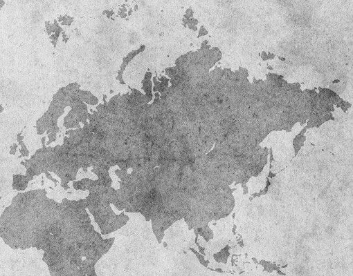 Brievenbussen Vintage World Map II