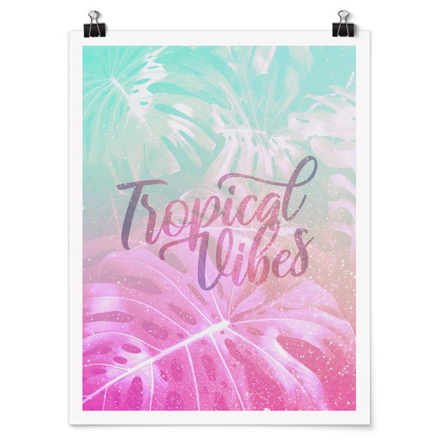Posters Rainbow - Tropical Vibes