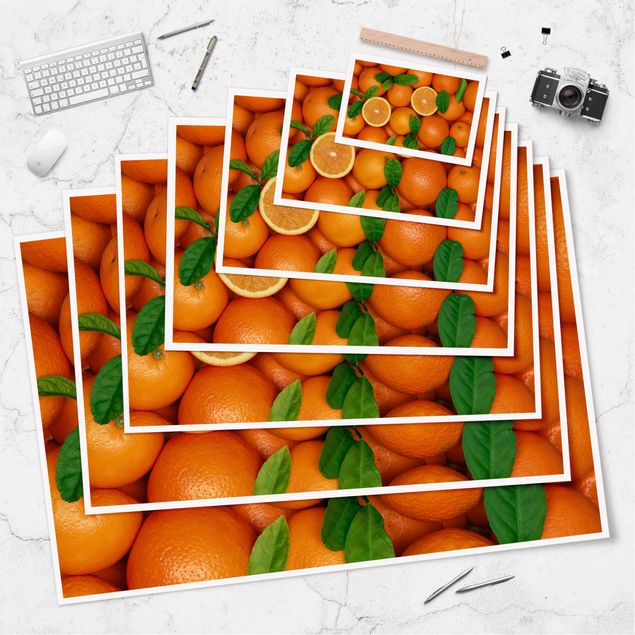 Posters Juicy oranges