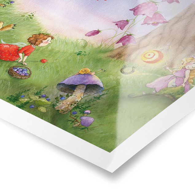 Posters Little strawberry strawberry fairy- In The Forest