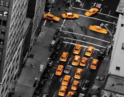 Brievenbussen Taxi Lights Manhattan