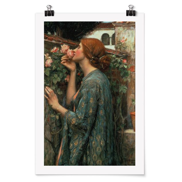 Posters John William Waterhouse - The Soul Of The Rose