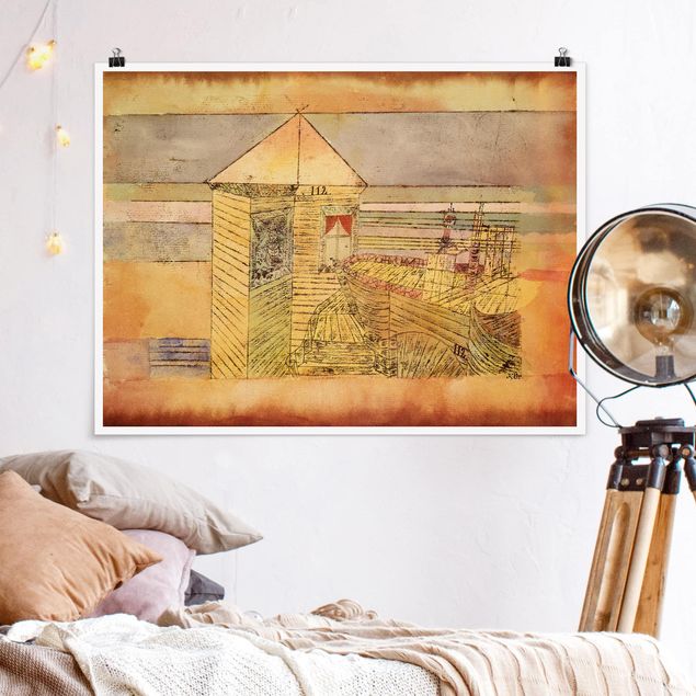 Posters Paul Klee - Wonderful Landing, Or '112!'