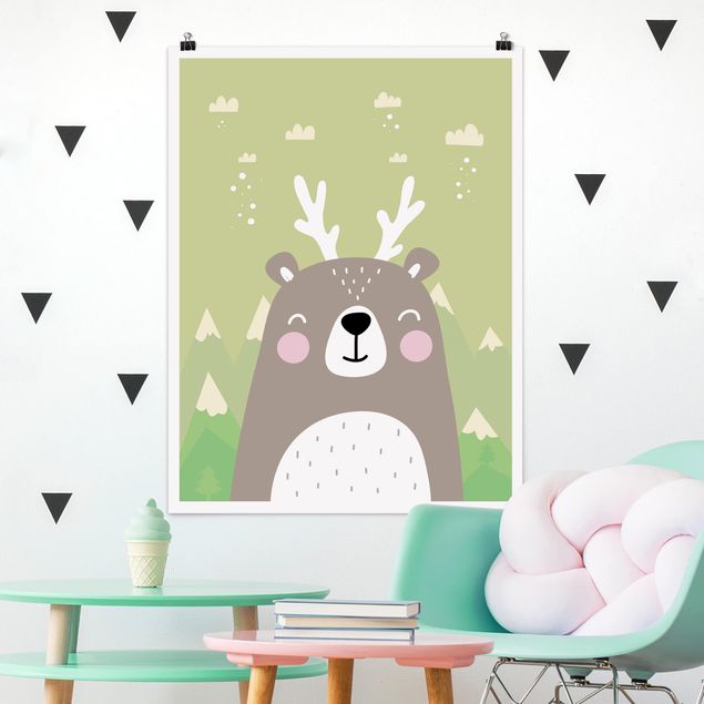 Posters Jackalope Bear