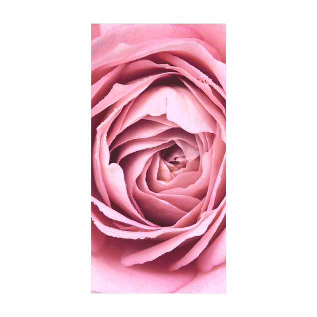 natuurlijk vloerkleed Pink Rose Blossom