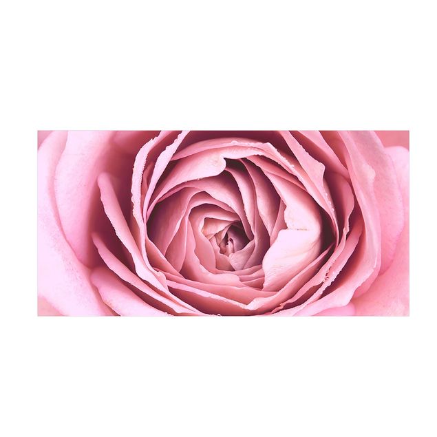 natuurlijk vloerkleed Pink Rose Blossom
