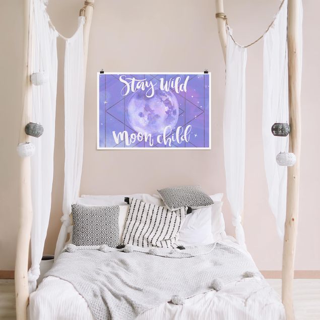 Posters Moon Child - Stay Wild