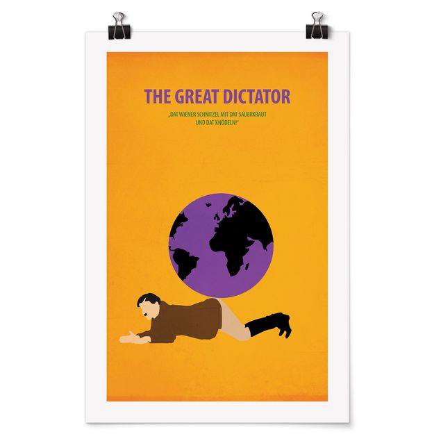 Posters Film Poster The Great Dictator