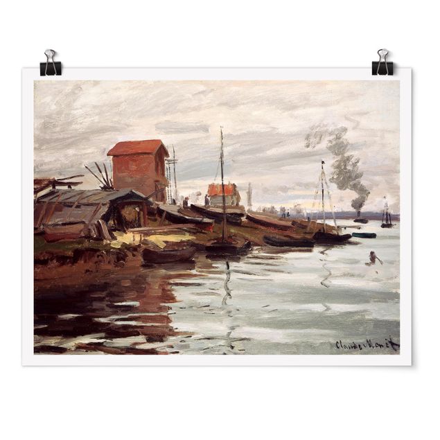 Posters Claude Monet - The Seine At Petit-Gennevilliers