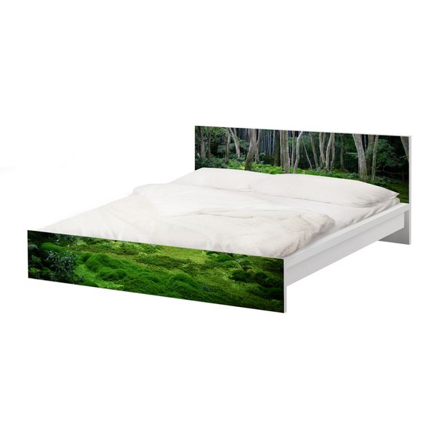 Meubelfolie IKEA Malm Bed Japanese Forest