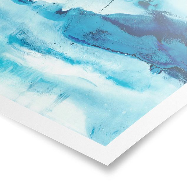 Posters Blue Flow I
