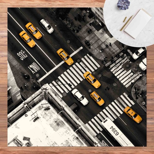 moderne vloerkleden New York City Cabs