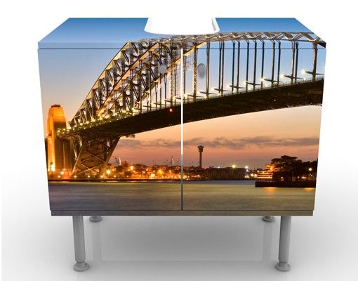 Wastafelonderkasten Harbor Bridge In Sydney