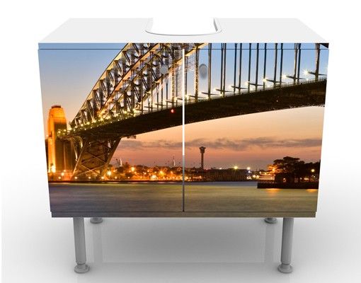 Wastafelonderkasten Harbor Bridge In Sydney