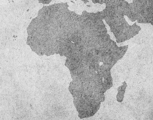 Wastafelonderkasten Vintage World Map II