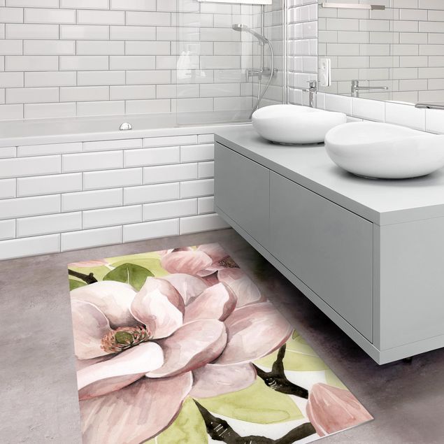 tapijt modern Magnolia Blushing I
