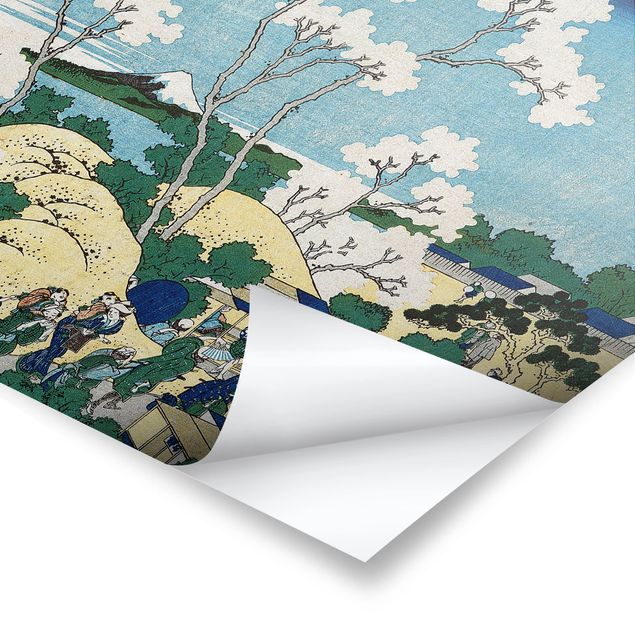 Posters Katsushika Hokusai - The Fuji Of Gotenyama