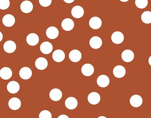 Brievenbussen Aboriginal Dot Pattern Brown