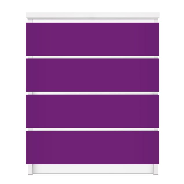 Meubelfolie IKEA Malm Ladekast Colour Purple