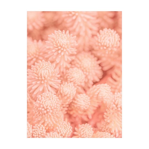 natuurlijk vloerkleed Light Pink Floral Magic Sedum