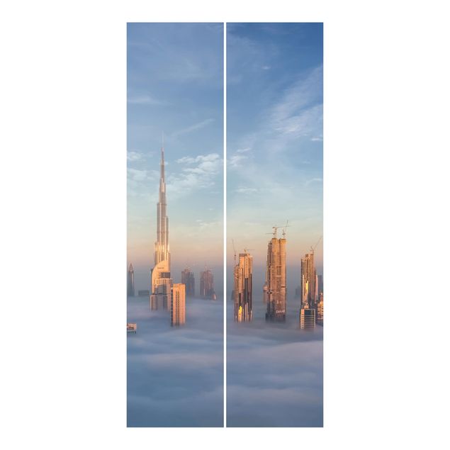 Schuifgordijnen Dubai Above The Clouds