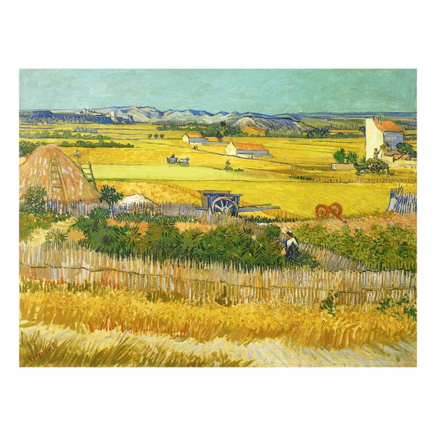 Spatscherm keuken Vincent Van Gogh - Harvest