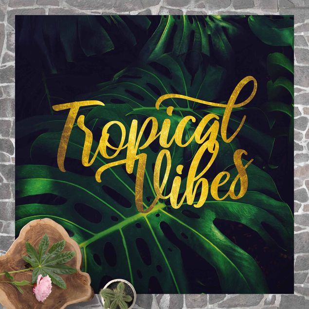 tapijt modern Jungle - Tropical Vibes