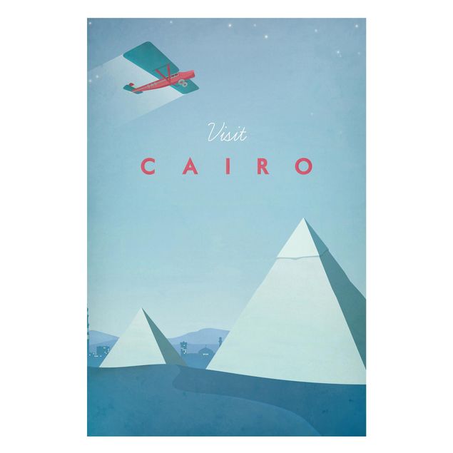 Magneetborden Travel Poster - Cairo